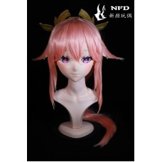 (NFD031)Customize Handmade Crossdress Full Head Female/Girl Resin Japanese Cartoon Character Animego Cosplay Kigurumi Mask (NFD031)Customize Handmade Crossdress Full Head Female/Girl Resin Japanese Cartoon Character Animego Cosplay Kigurumi Mask